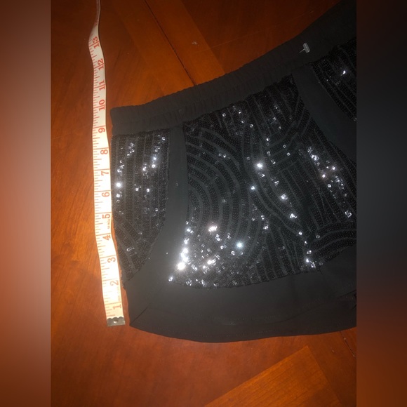 Prwnd papaya sequin short size S - Picture 7 of 9